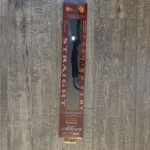 Euronext Premium Remy Hair Extensions 14” 10pc Espresso dark brown